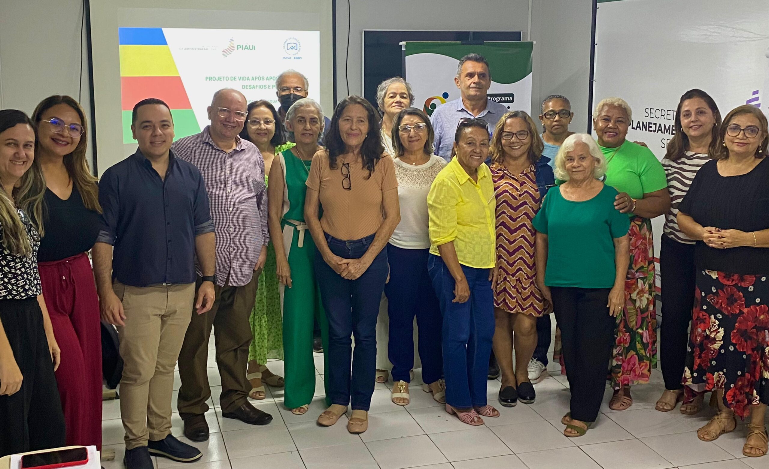 Servidores da Seplan participam de formação sobre Empreendedorismo e Inovação pós aposentadoria