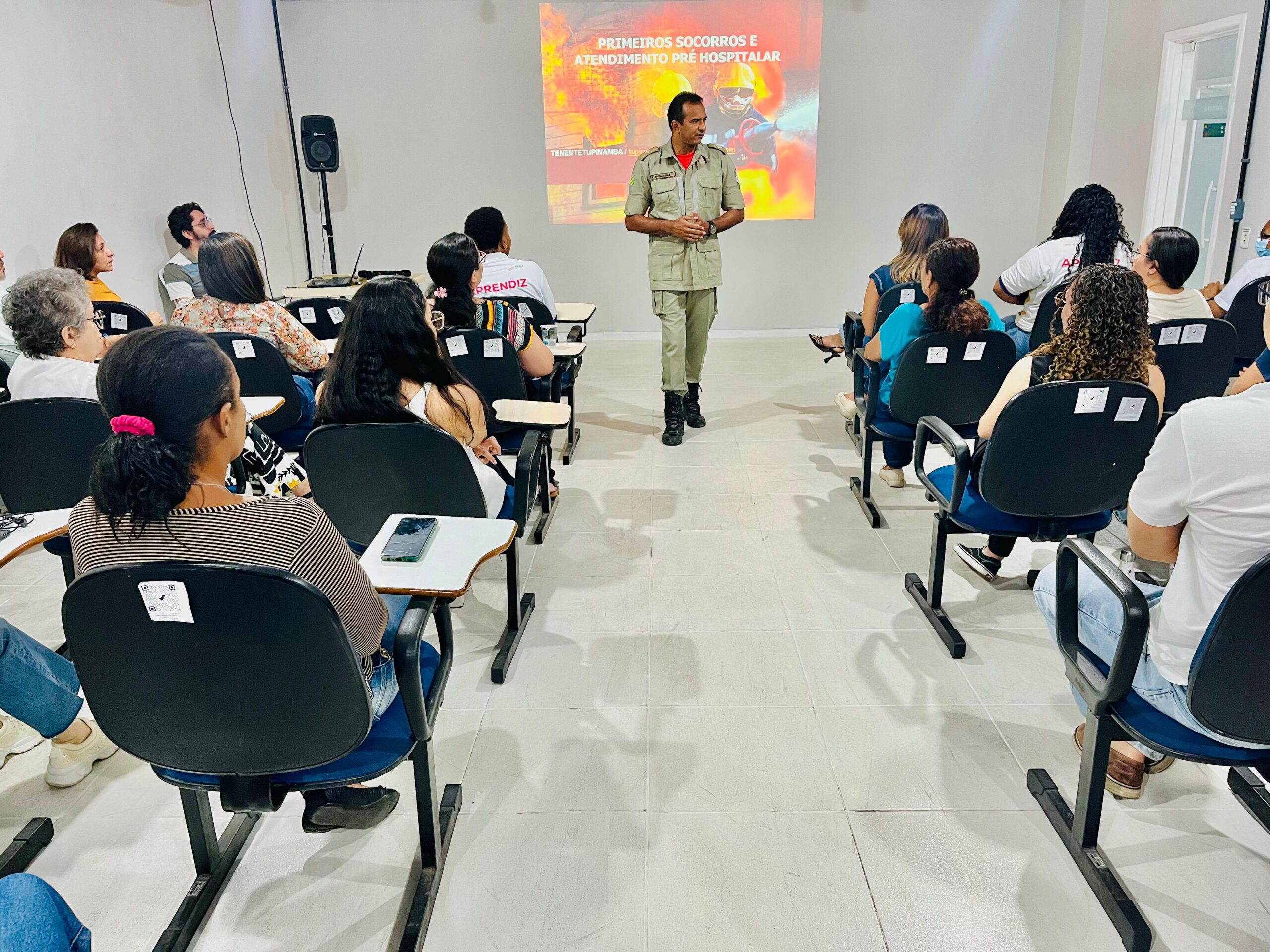 Seplan realiza treinamento de primeiros socorros e atendimento pré-hospitalar