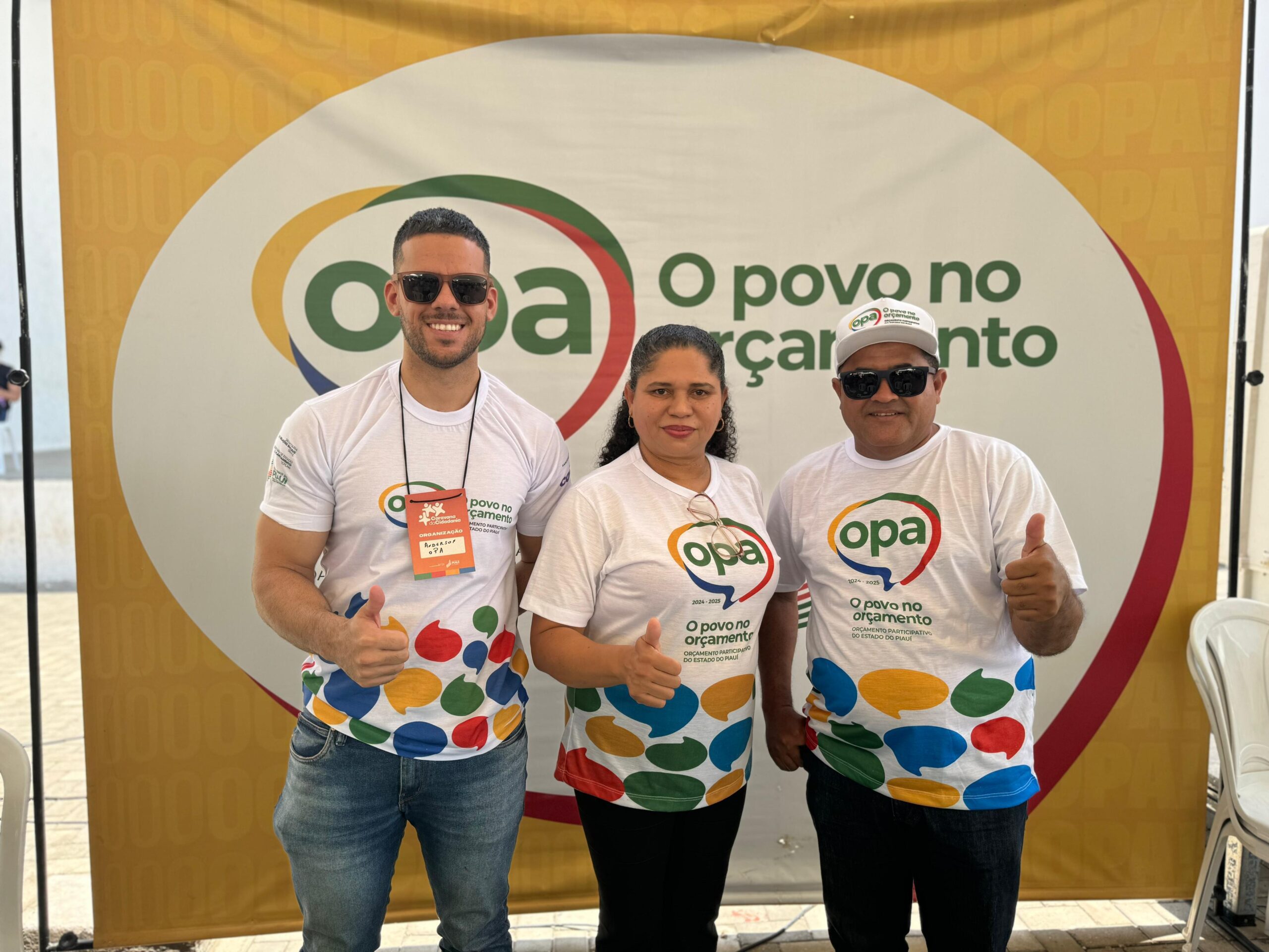 Stand do OPA participa de Caravana por onde circularam mais de 2 mil pessoas