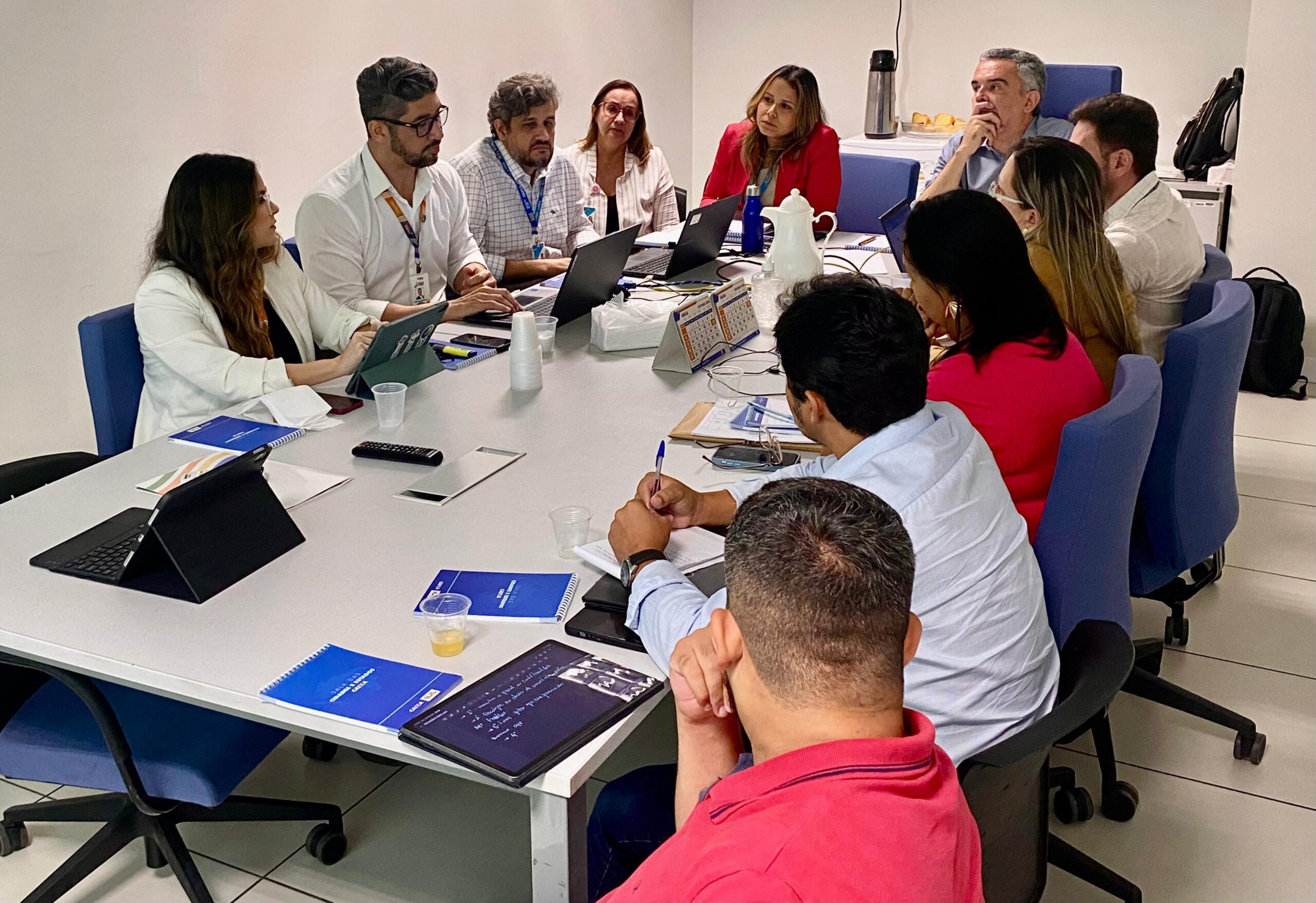 Seplan media reuniões de monitoramento de Contratos de Repasse e Termos de Compromisso entre órgãos estaduais e a Caixa Econômica 