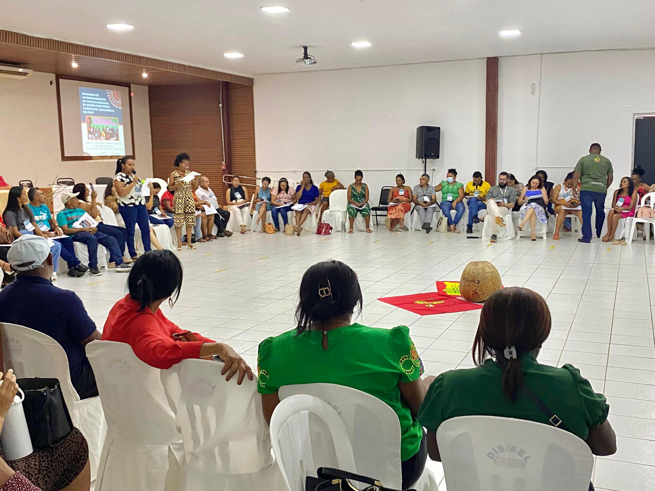Seplan participa do Seminário de Acompanhamento da Política Nacional de Gestão Territorial e Ambiental Quilombola no Piauí