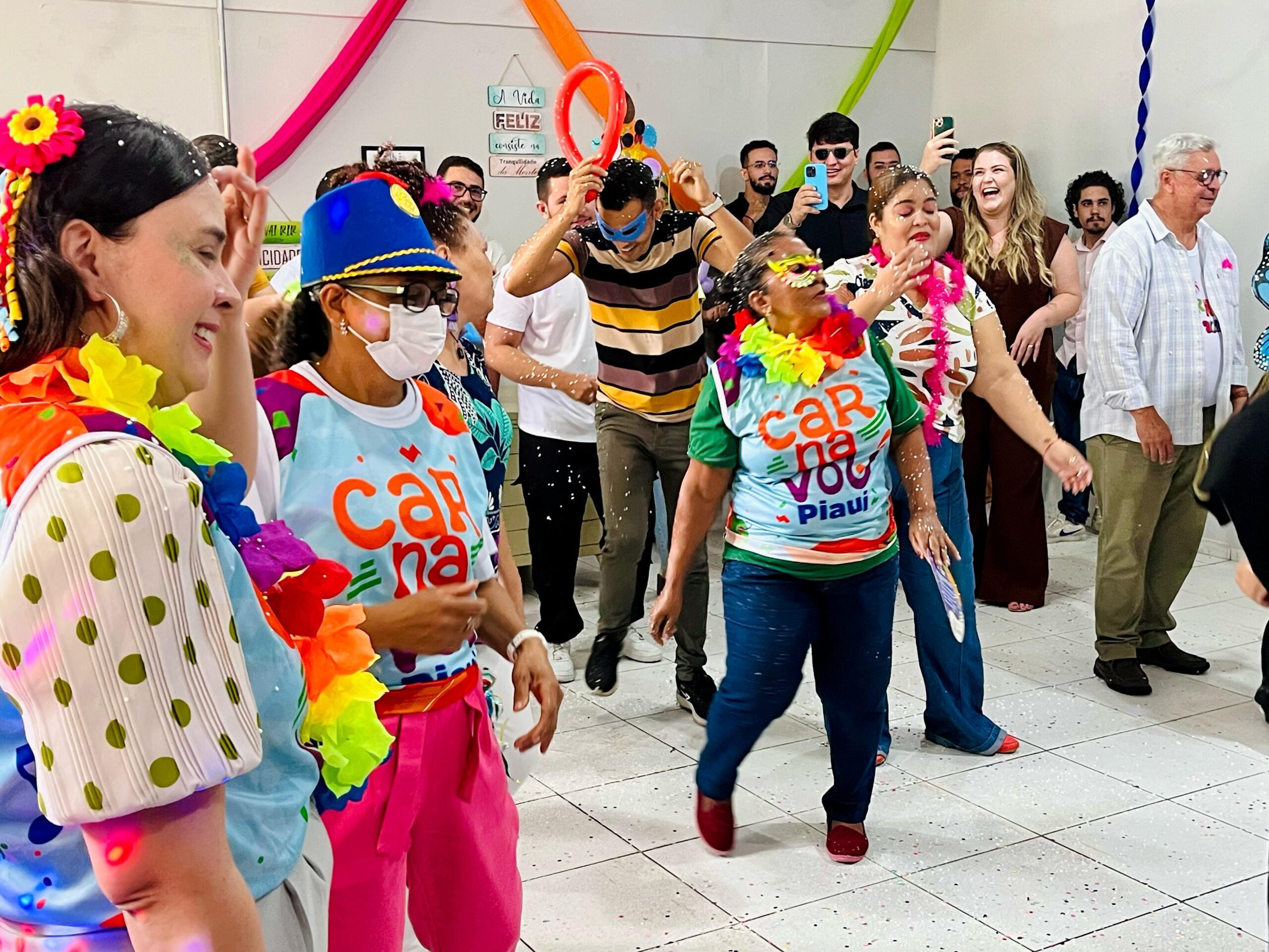 Seplan realiza bloquinho “Carnaval com Saúde e Segurança”