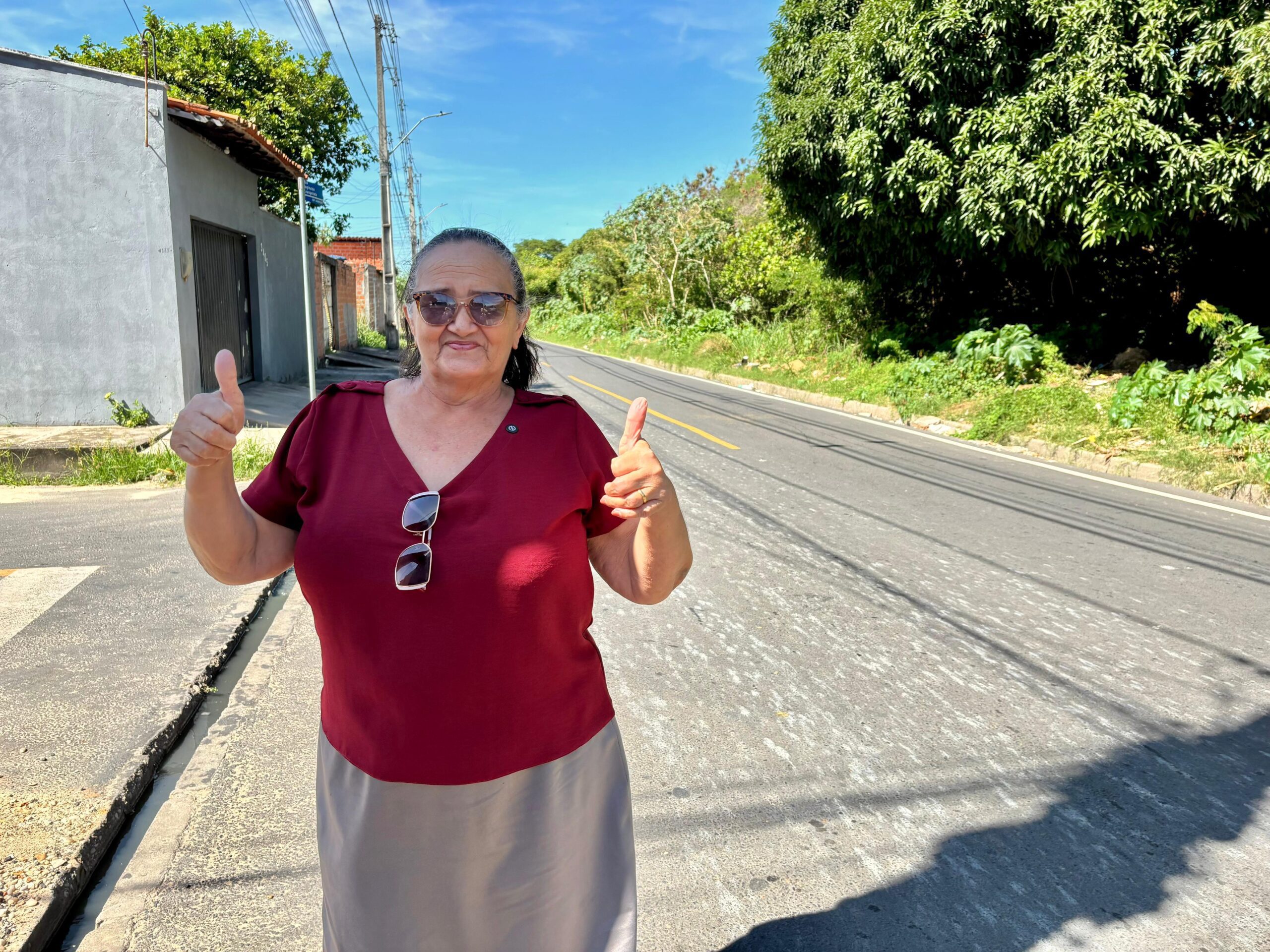 OPA: Asfalto novo chega a comunidades escolhidas pela população em Teresina