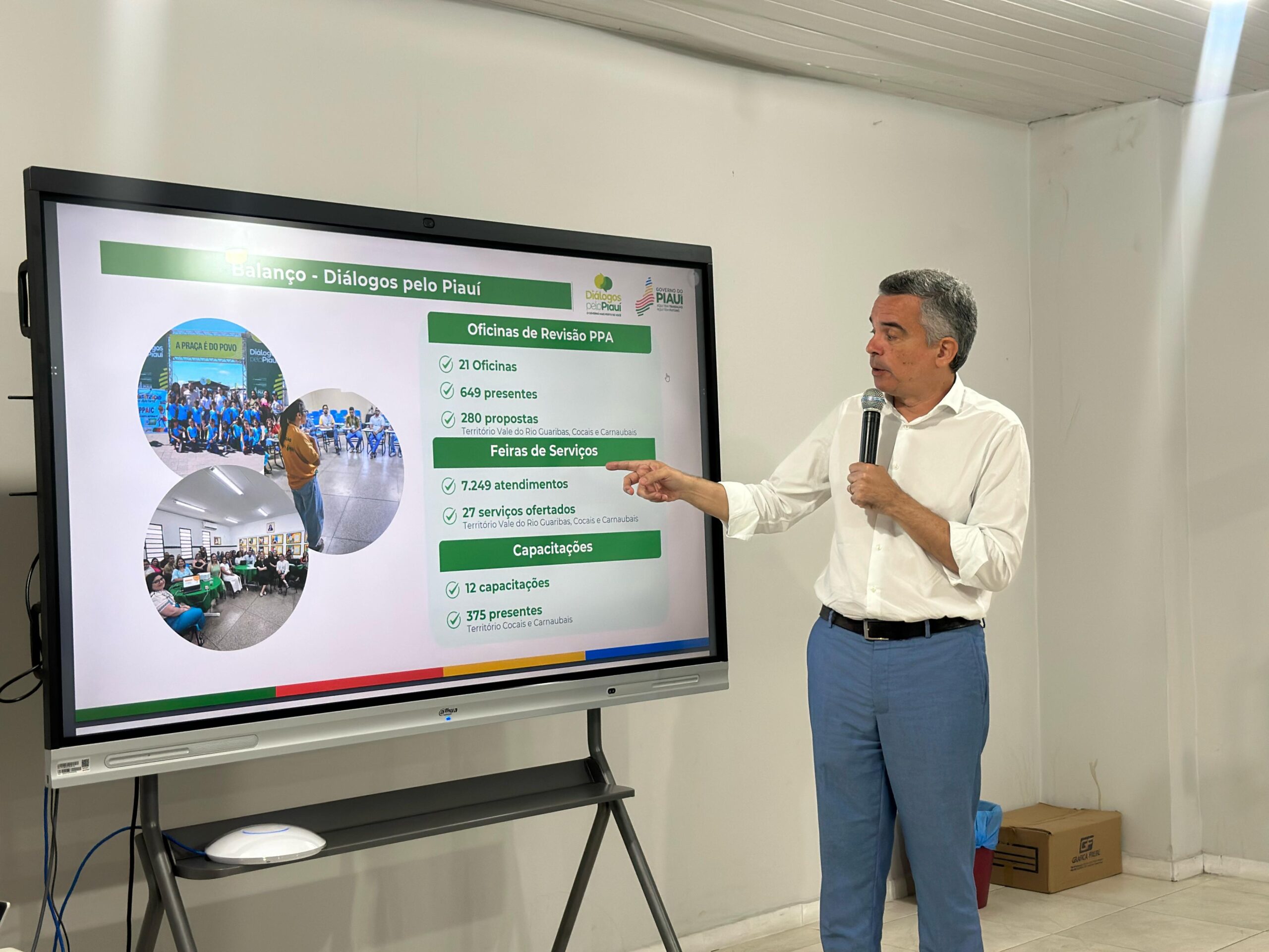 Seplan realiza reunião de alinhamento para a 4ª edição do projeto Diálogos pelo Piauí