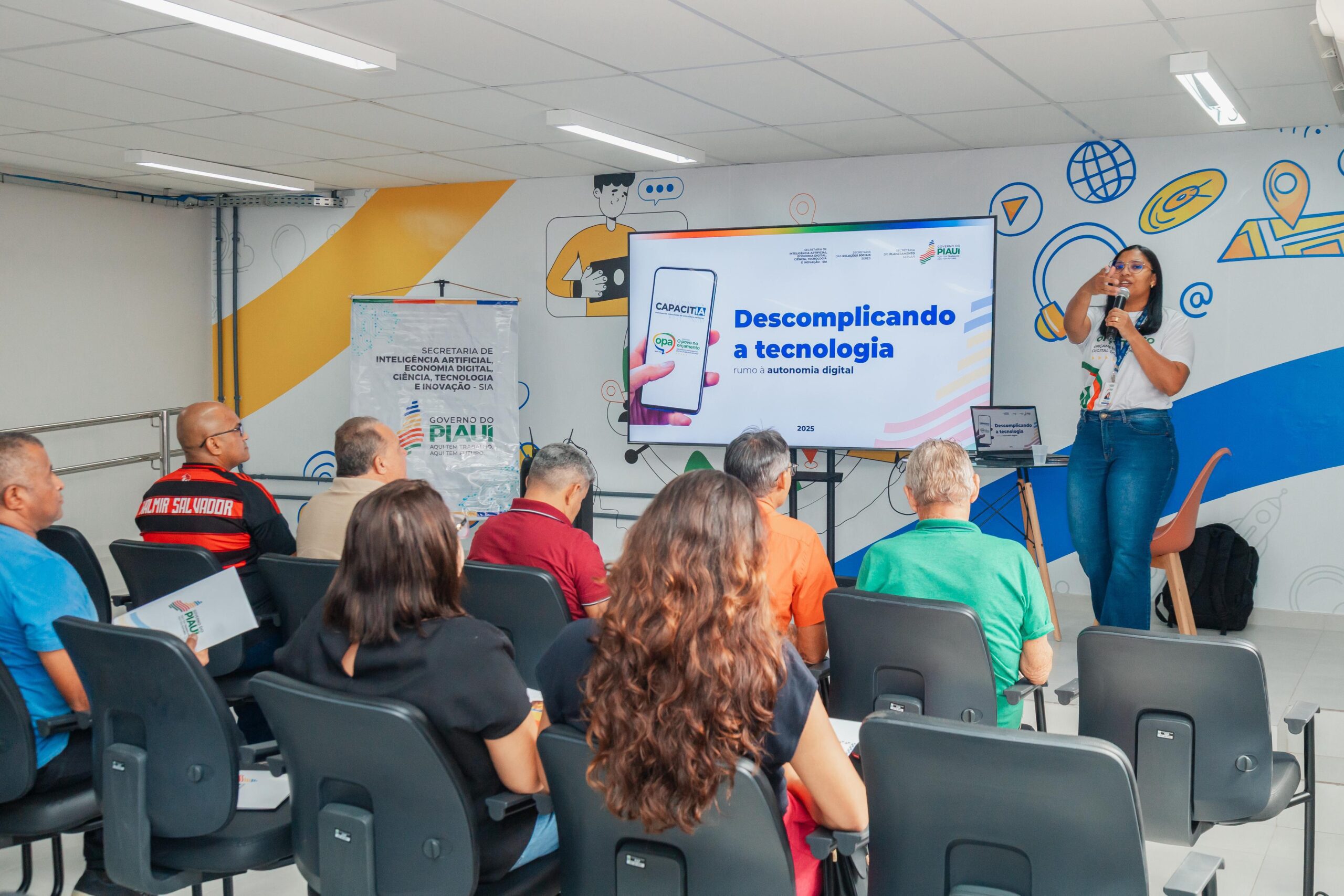 Picos e Floriano recebem o curso CapacitIA voltado para representantes do OPA
