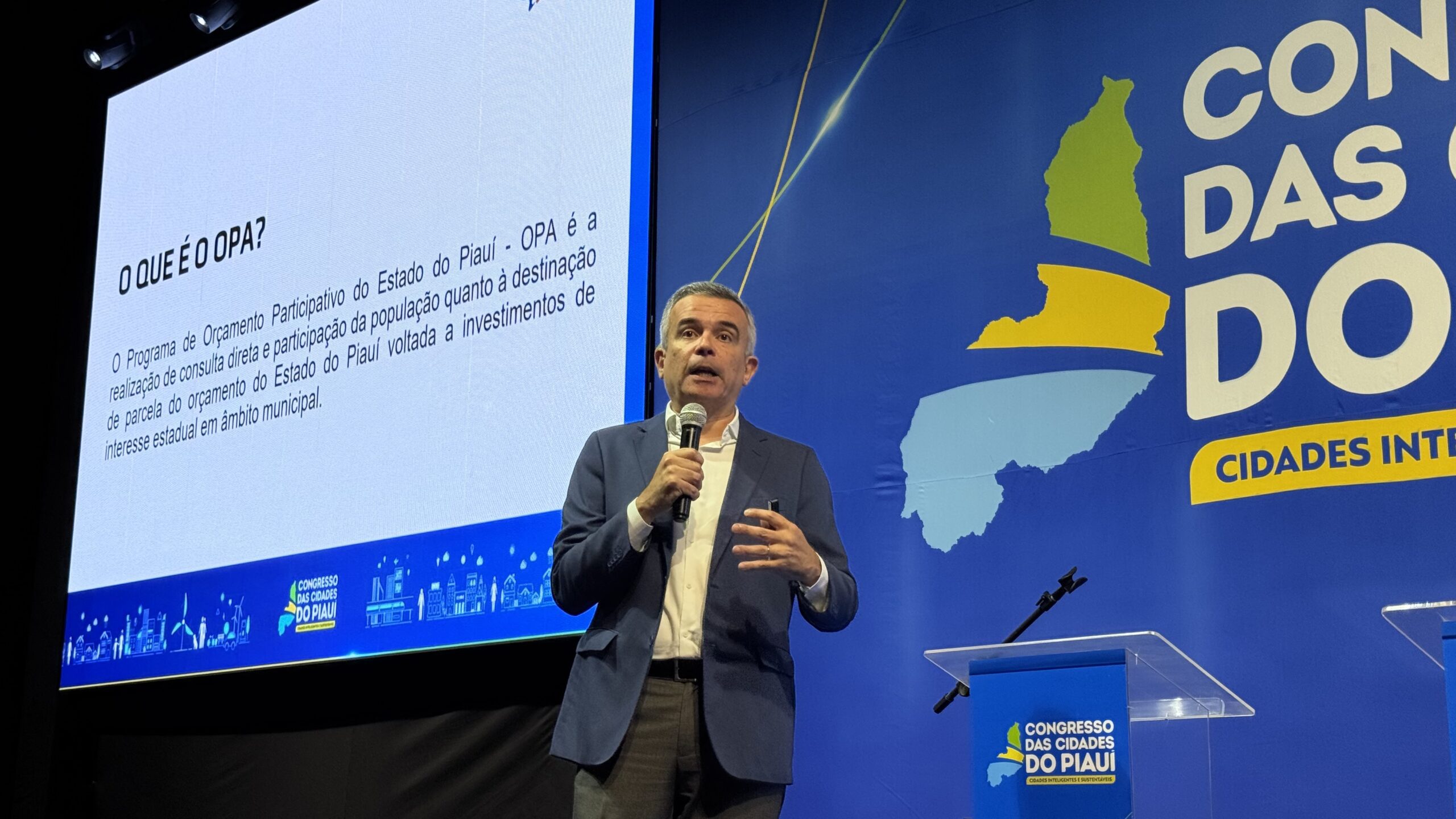 Secretário Washington Bonfim apresenta modelo de Orçamento Participativo Digital do Piauí no 4º Congresso das Cidades