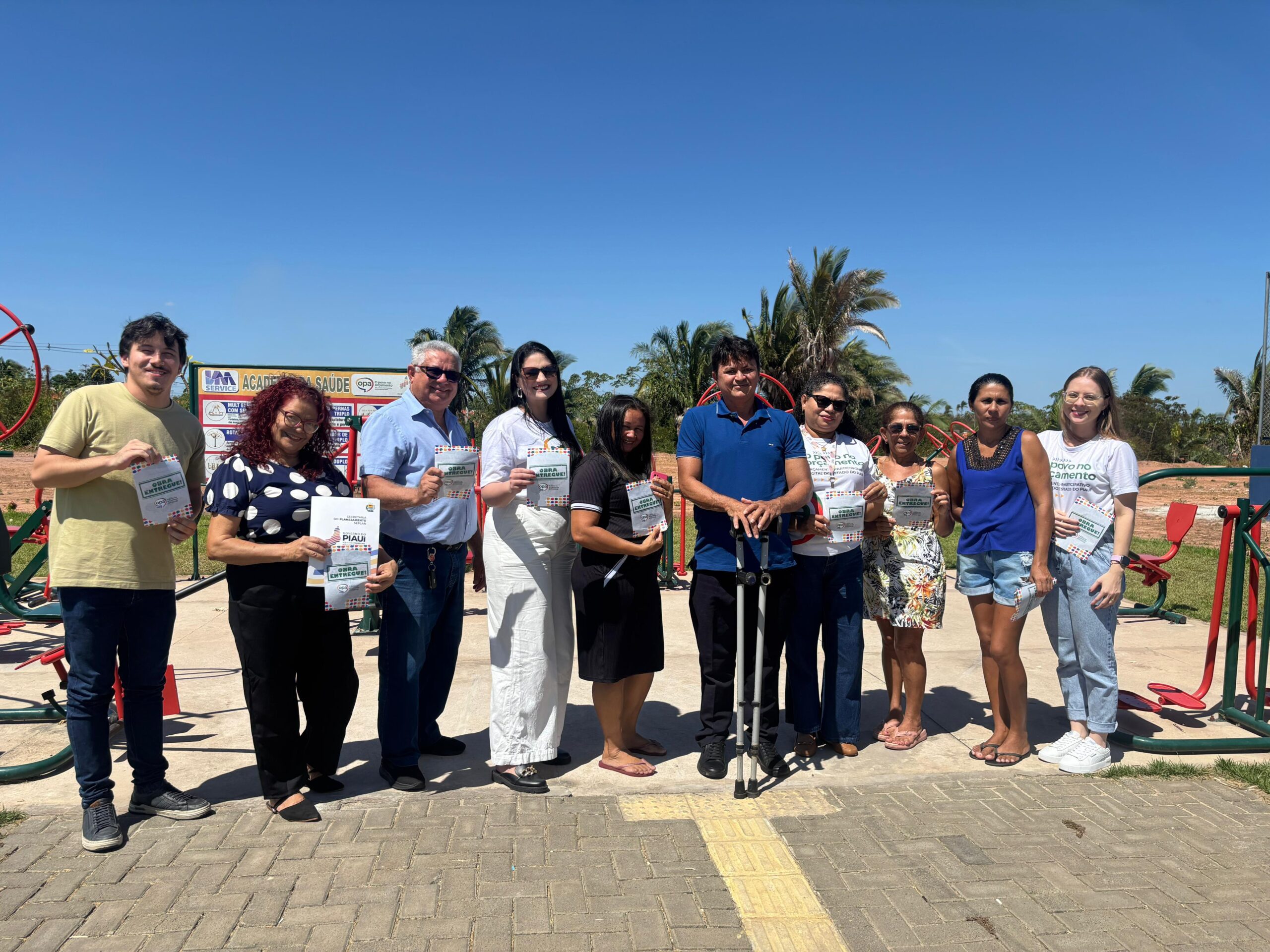 Transformação urbana: Vila Nova ganha praça com academia popular através do OPA