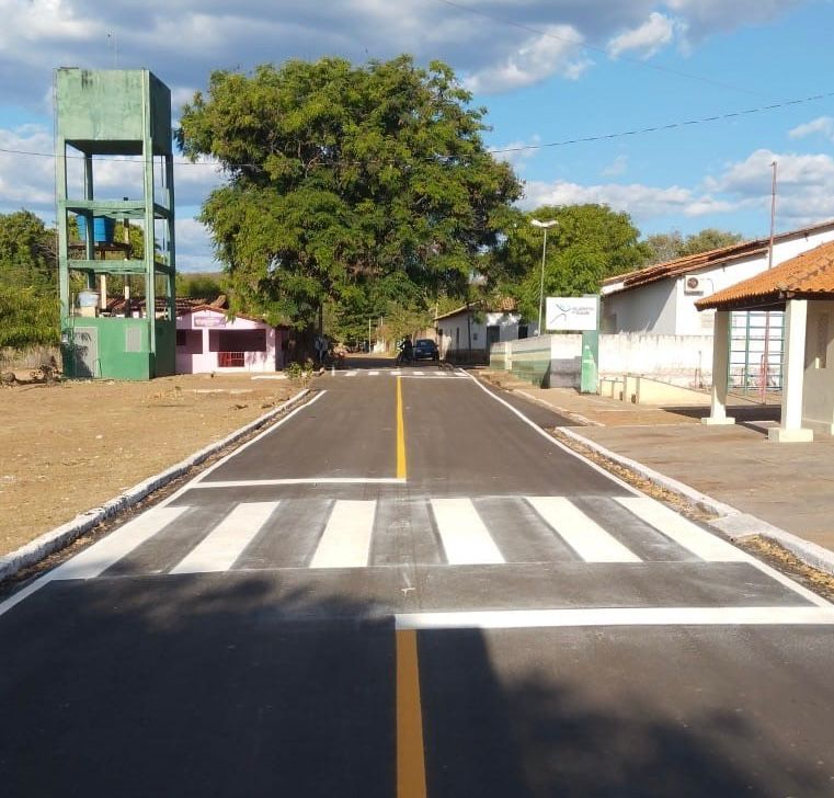 Piripiri recebe pavimentação asfáltica em comunidades através do OPA