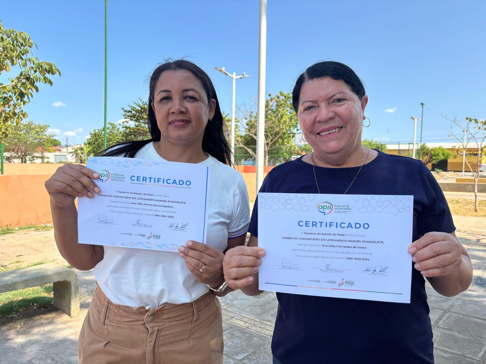 Obras do OPA proporcionam mais lazer e mobilidade no Loteamento Manoel Evangelista