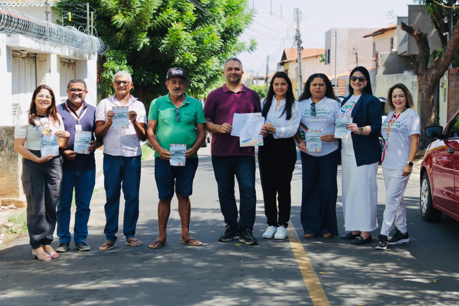 Sonho antigo realizado: ruas do bairro Pio XII recebem pavimentação asfáltica pelo OPA