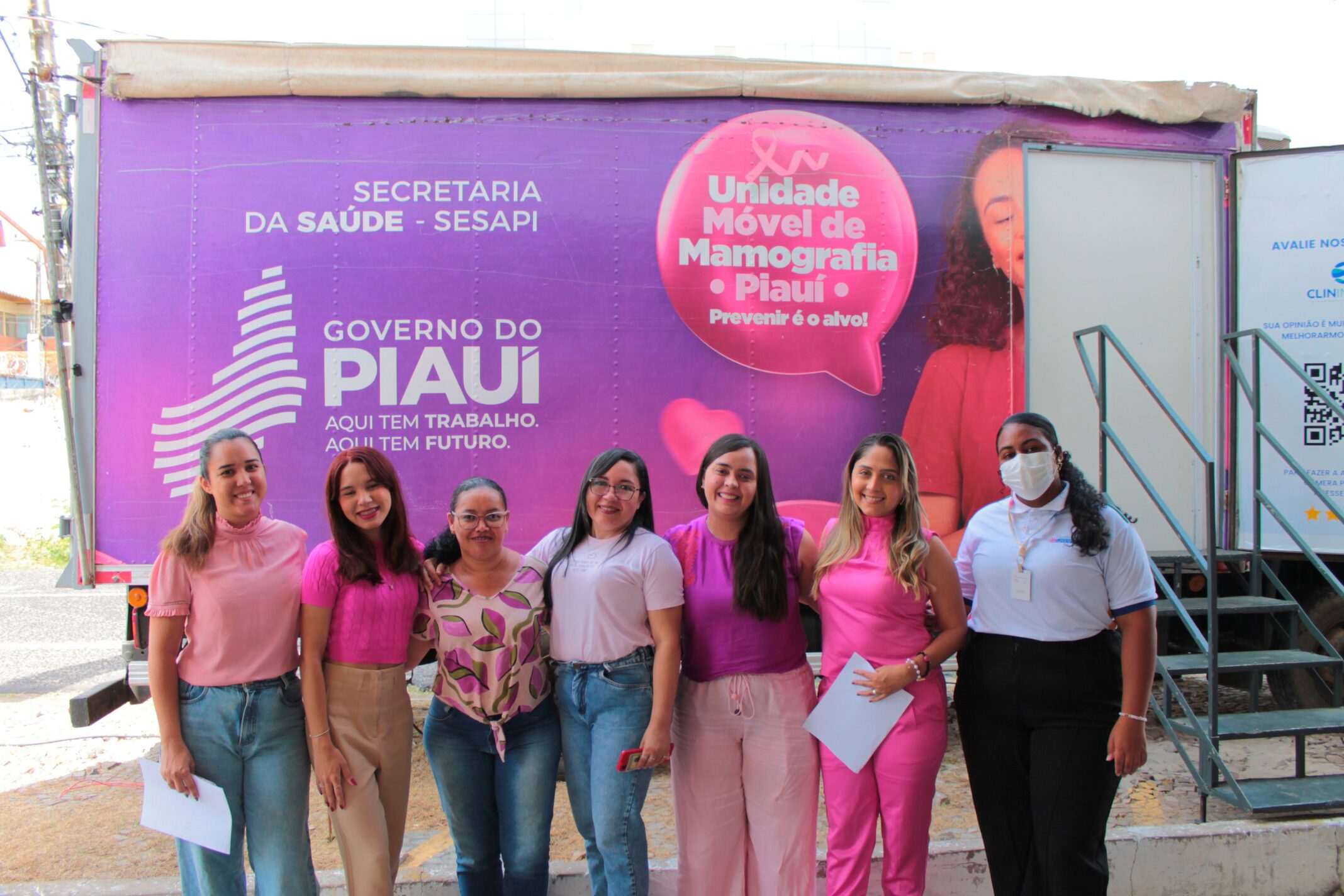 SEPLAN e SESAPI promovem ação voltada à prevenção do câncer de mama
