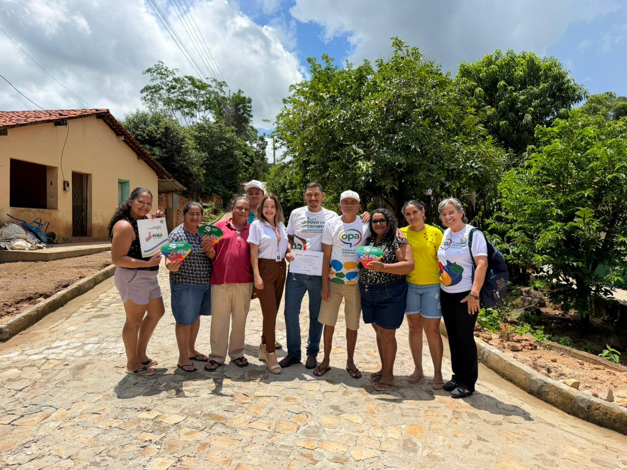 OPA transforma Piripiri com obras de pavimentação escolhidas pela população