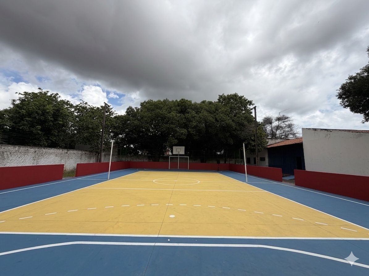 OPA garante reforma de quadra e transforma realidade no Parque Alvorada