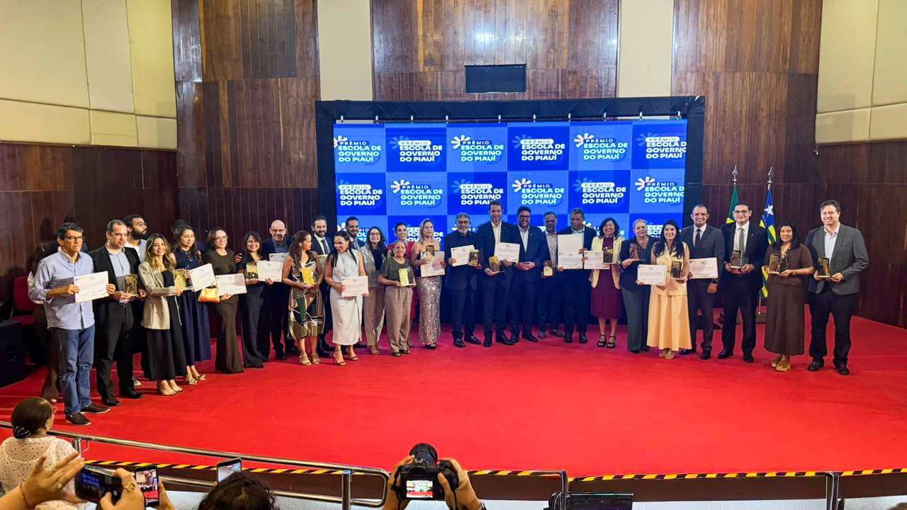 Servidores da Seplan se destacam e conquistam prêmios na 2ª edição do Prêmio Escola de Governo