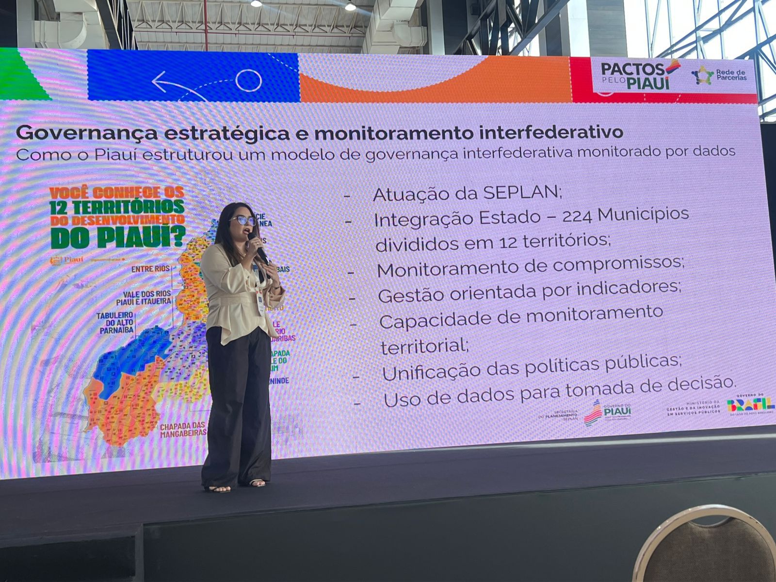 Seplan apresenta experiência do Pactos pelo Piauí durante fórum nacional em Brasília