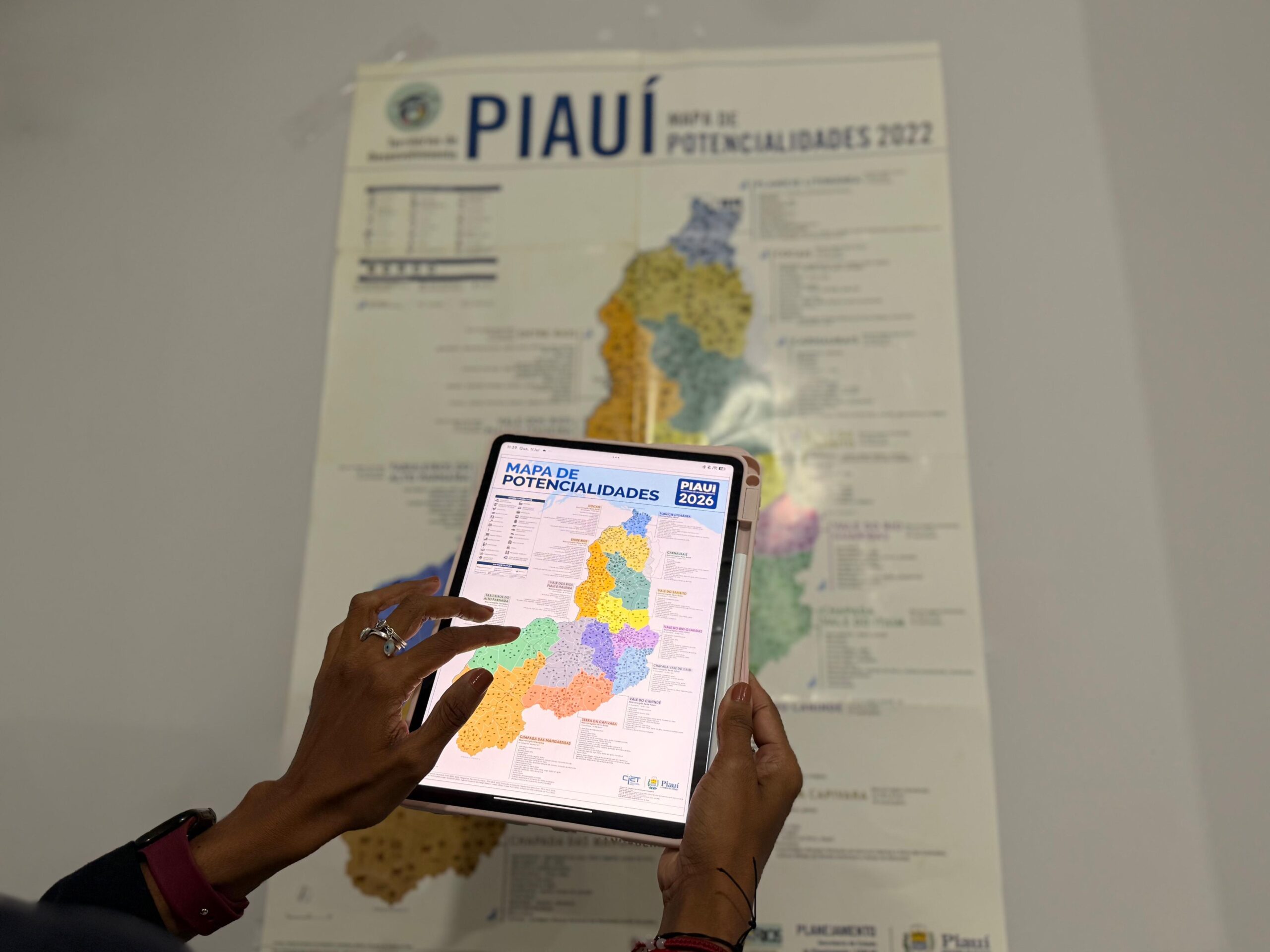 Seplan atualiza Mapa de Potencialidades Econômicas e fortalece a identificação das vocações dos municípios