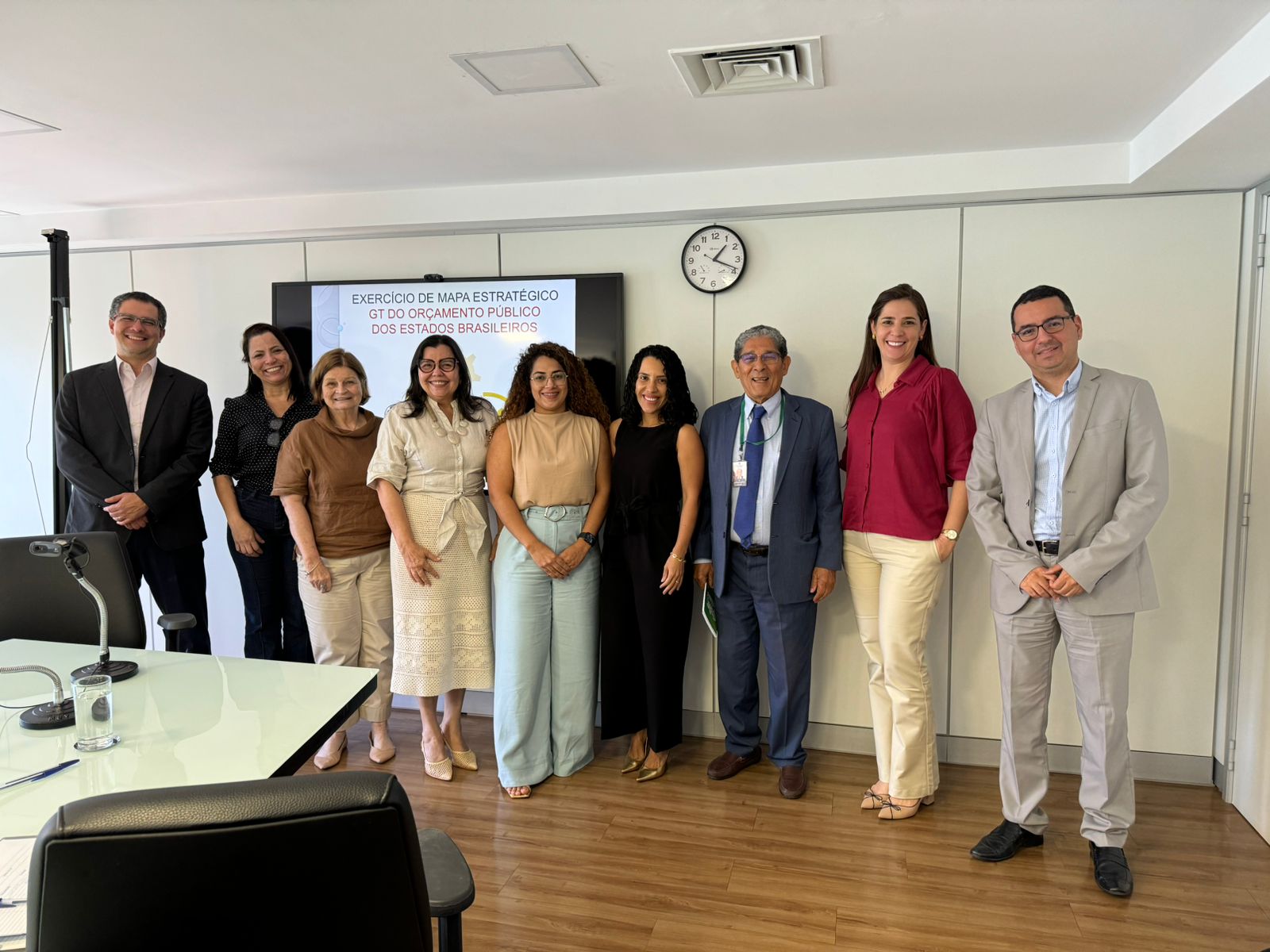 Seplan participa da reunião nacional da Coordenação do Grupo de Trabalho de Governança e Orçamento