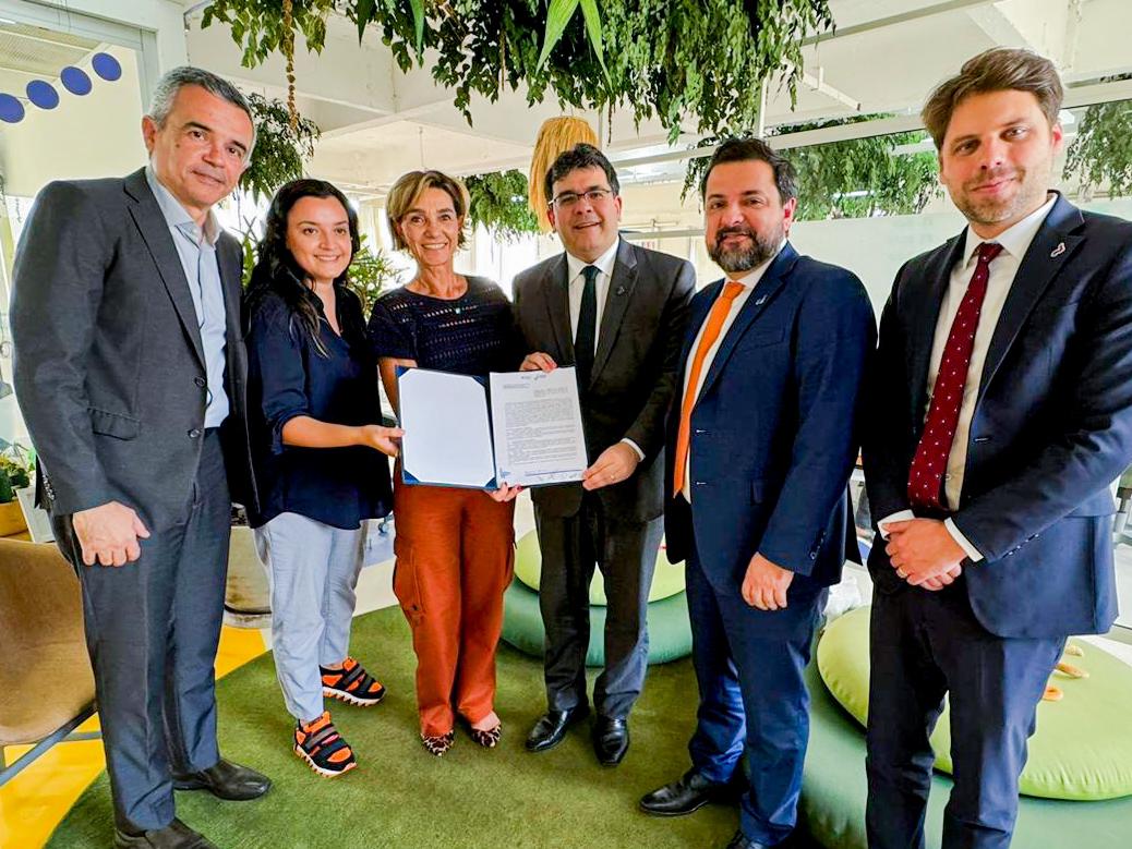 Em São Paulo, Rafael firma parceria com Polvo Lab para desenvolvimento de produtos piauienses