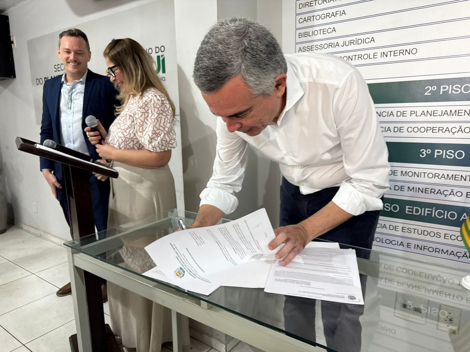Seplan inaugura ouvidoria setorial com assinatura do termo de cooperação técnica