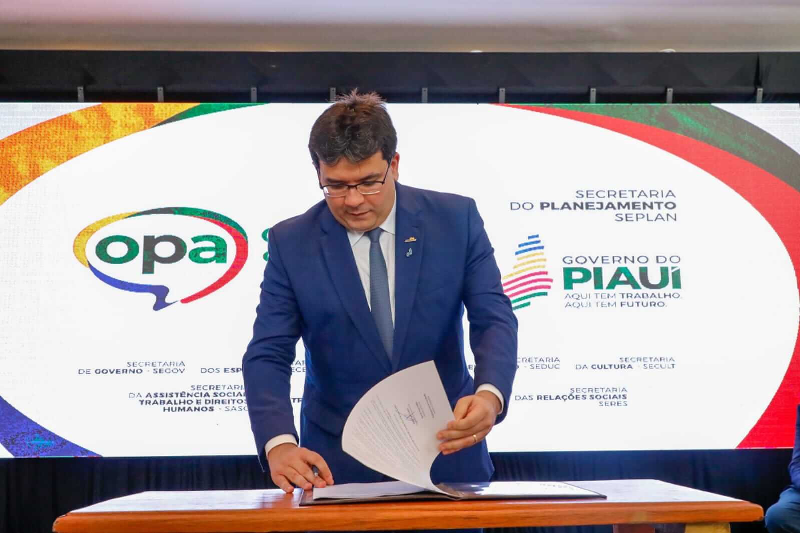 Assinatura das ordens de serviço agiliza obras do Orçamento Participativo Digital