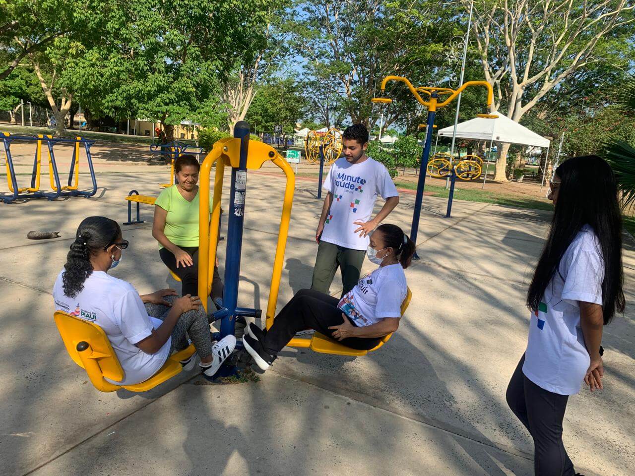 Minuto Saúde do Programa Retribuir encerra com atividade no Parque da Cidadania