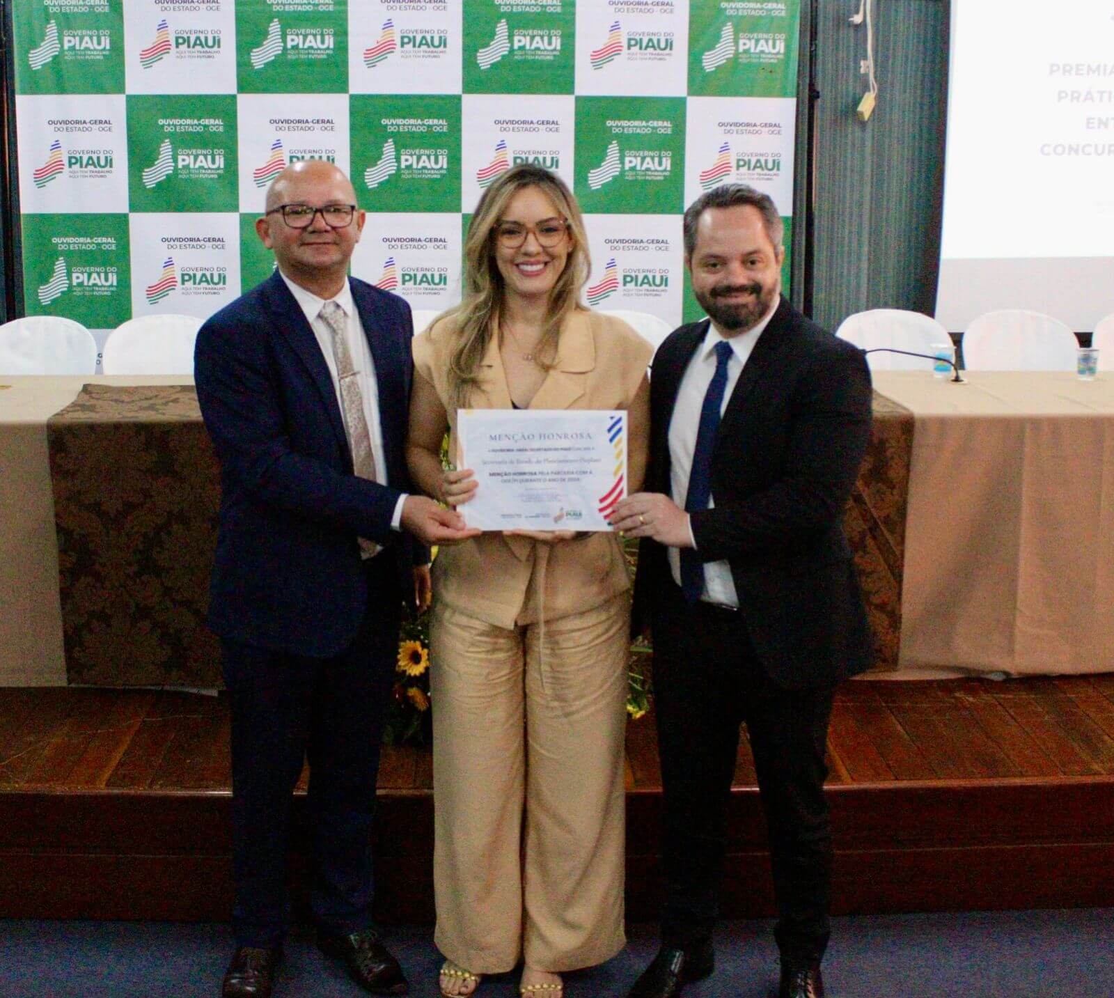 Seplan é reconhecida pela Ouvidoria Geral por boas práticas e contribuição significativa