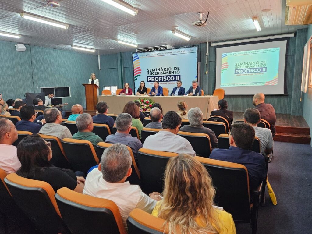 Seplan e Sefaz discutem avanços do Profisco II em seminário de encerramento