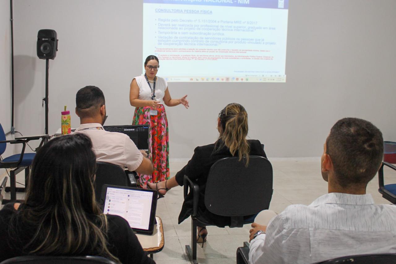 Seplan promove treinamento de reciclagem para equipes de projetos de cooperação internacional em parceria com o PNUD