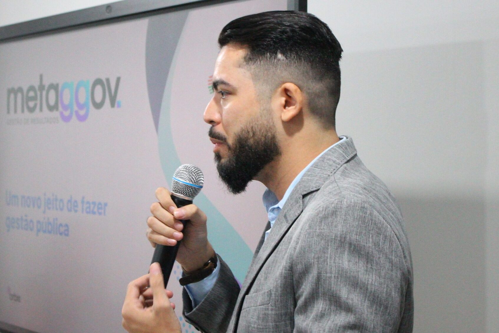 Evento de apresentação da plataforma Metaggov