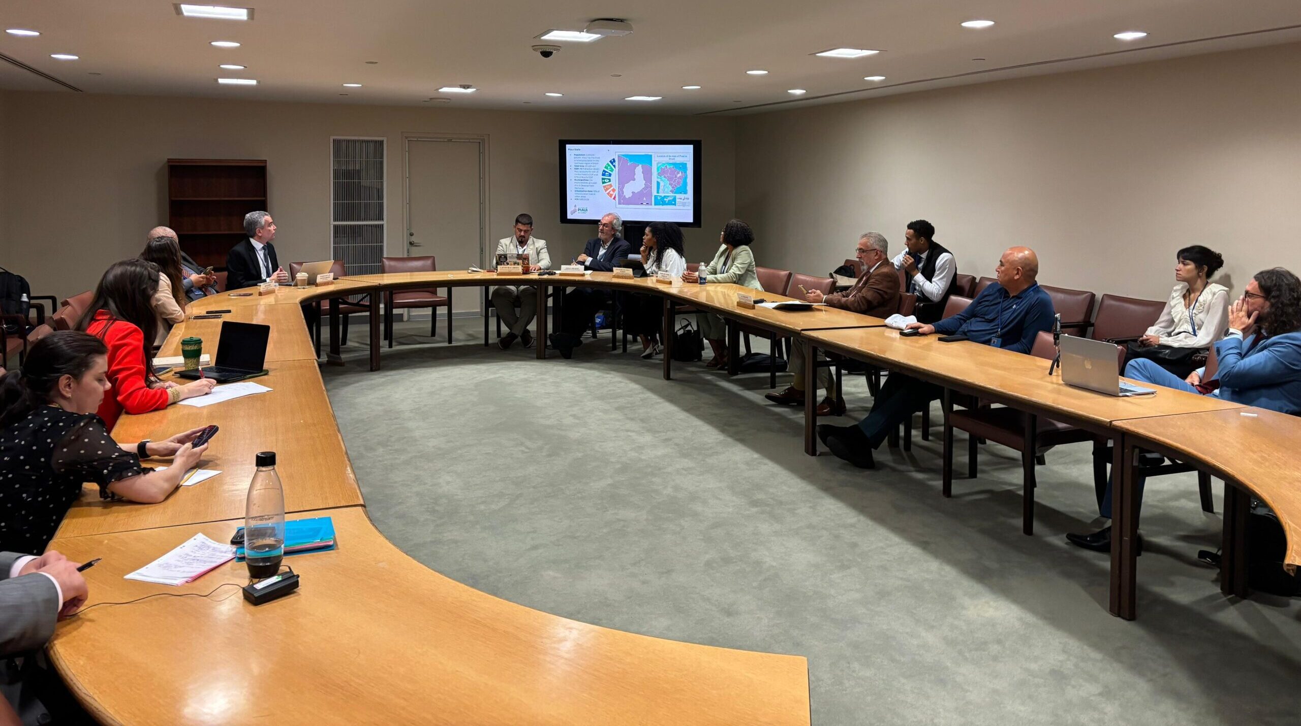 Secretário Washington Bonfim apresenta na ONU a Revisão Local Voluntária 2025 do Piauí