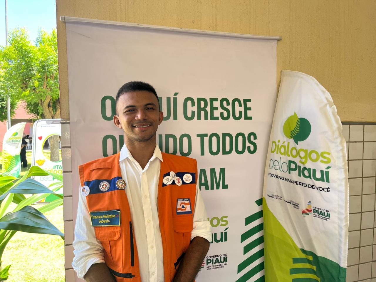 Defesa Civil interage com a população de Oeiras na 8ª edição do Diálogos Pelo Piauí