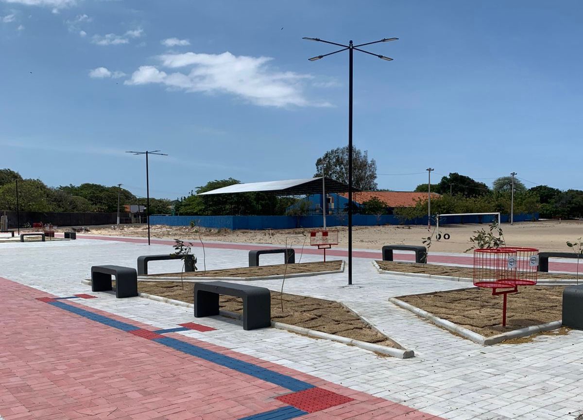 Parnaíba ganha nova quadra e praça pelo OPA: obras avançam e reforçam bem-estar nas comunidades