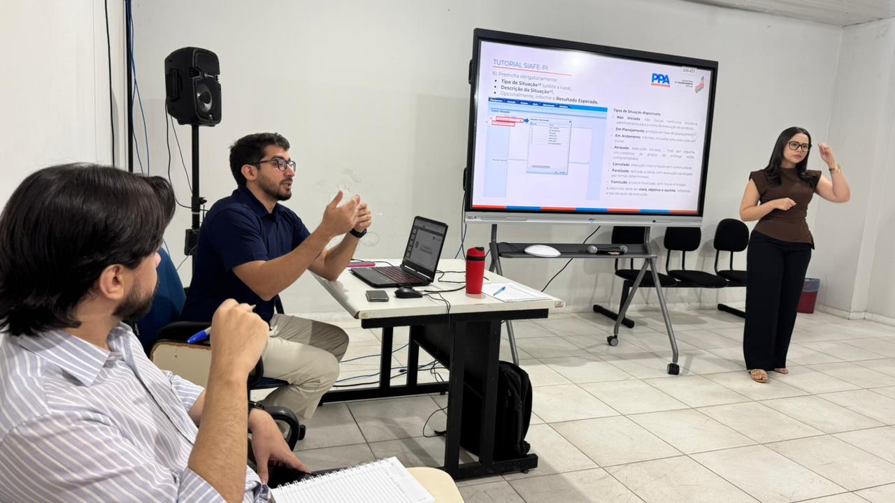 SEPLAN inicia ciclo de capacitações com secretarias sobre o SIAPE